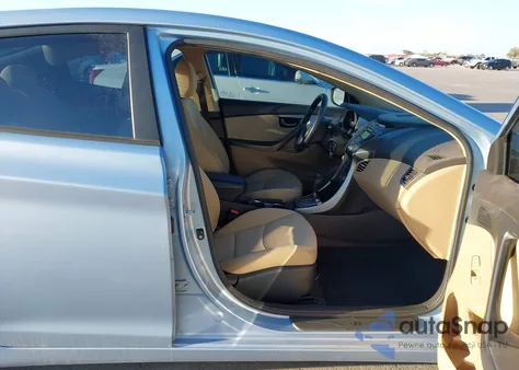 2013 Hyundai Elantra Gls/Limited from USA, damaged, VIN KMHDH4AE4DU663285